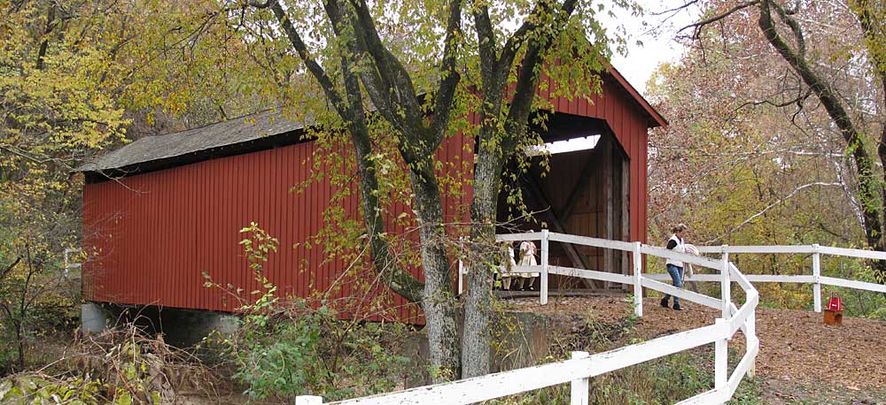 You are currently viewing Sandy Creek Covered Bridge State Historic Site (Nov, 2018)